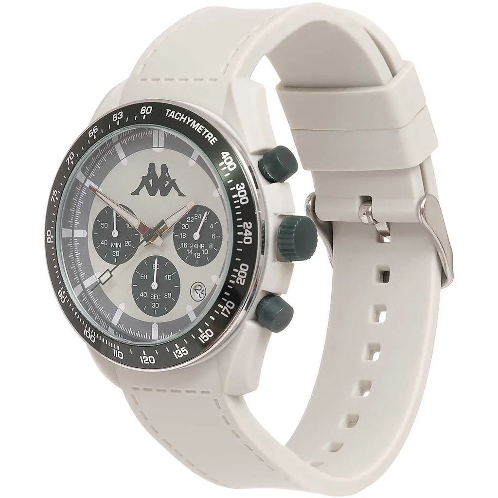 Orologio Kappa Bianco Cronografo Unisex - Street Style Must-Have