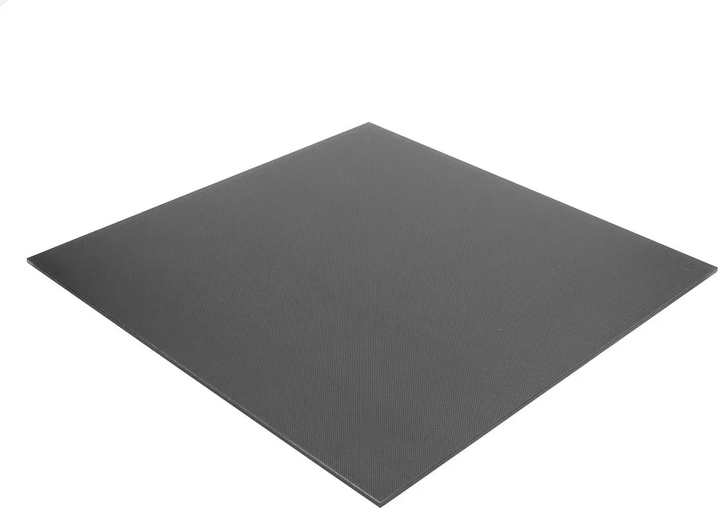 Verre microporeux 377x370mm pour Ender 5 Plus avec adhésion renforcée - 3