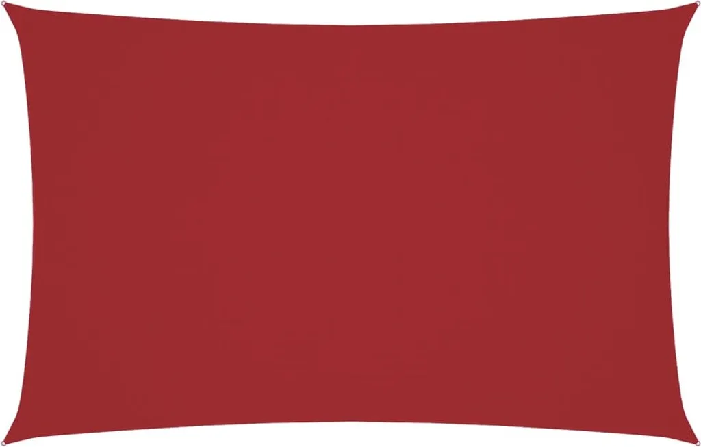 Tenda da sole in tessuto Oxford rettangolare 4x7 m rosso