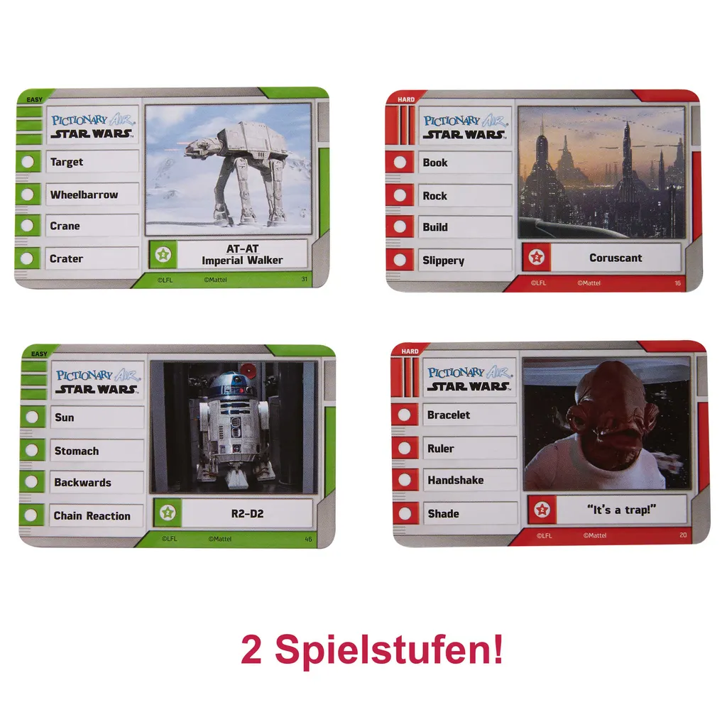 Jeu de dessin Pictionary Air Star Wars : édition spéciale réalité augmentée - 5