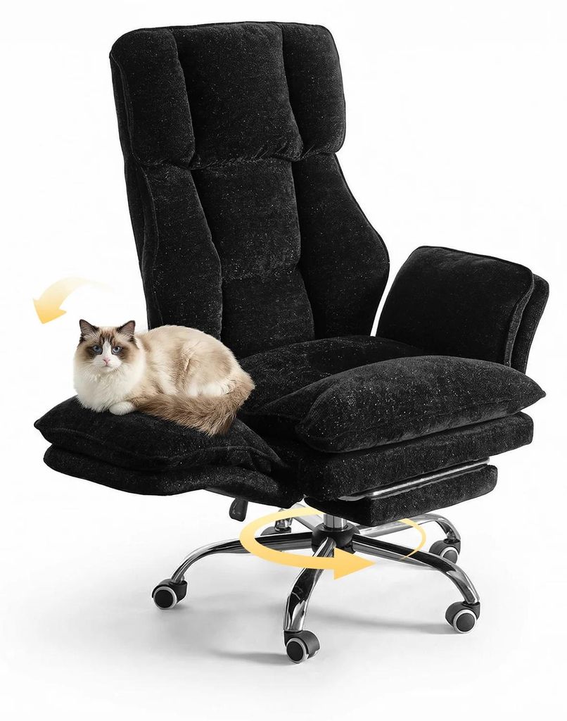 Großer Cloud-Bürostuhl - Ergonomischer Bürostuhl - Produktbild 