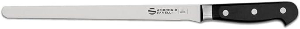 Ambrogio Sanelli - Maitre - Stickstoff-Edelstahlmesser - Schmales Schinkenmesser cm 26