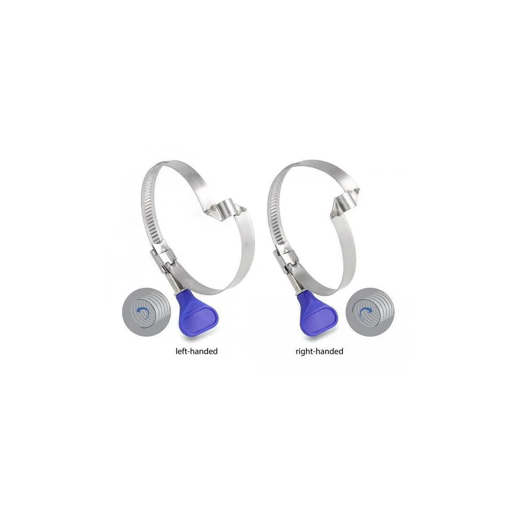 Fixation Anti-Corrosion : Collier de Serrage Inox 50-65mm à Clé - 5 Pcs