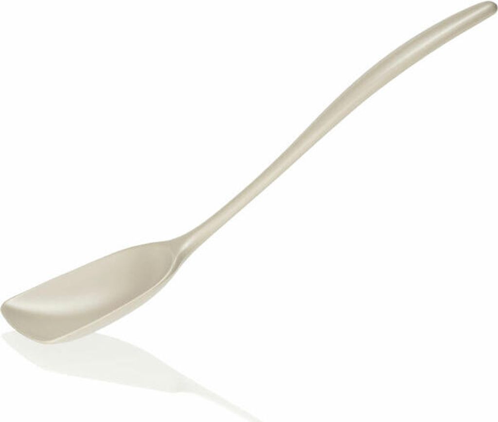 Rosti Kochlöffel New Classic breit, Küchenhelfer, Kunststoff, Humus, 27 cm, 30055