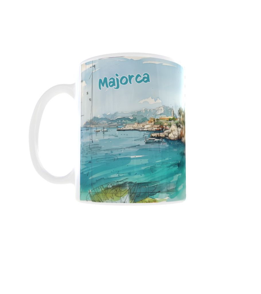 Becher 300ml Urlaub Reisestädte Spanien Mallorca Mallorca