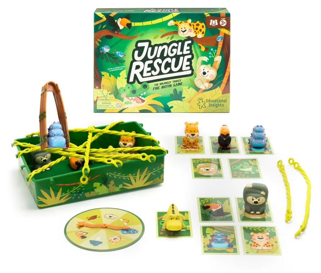 Jungle Rescue Game : Le Jeu Idéal pour Développer la Logique des Enfants