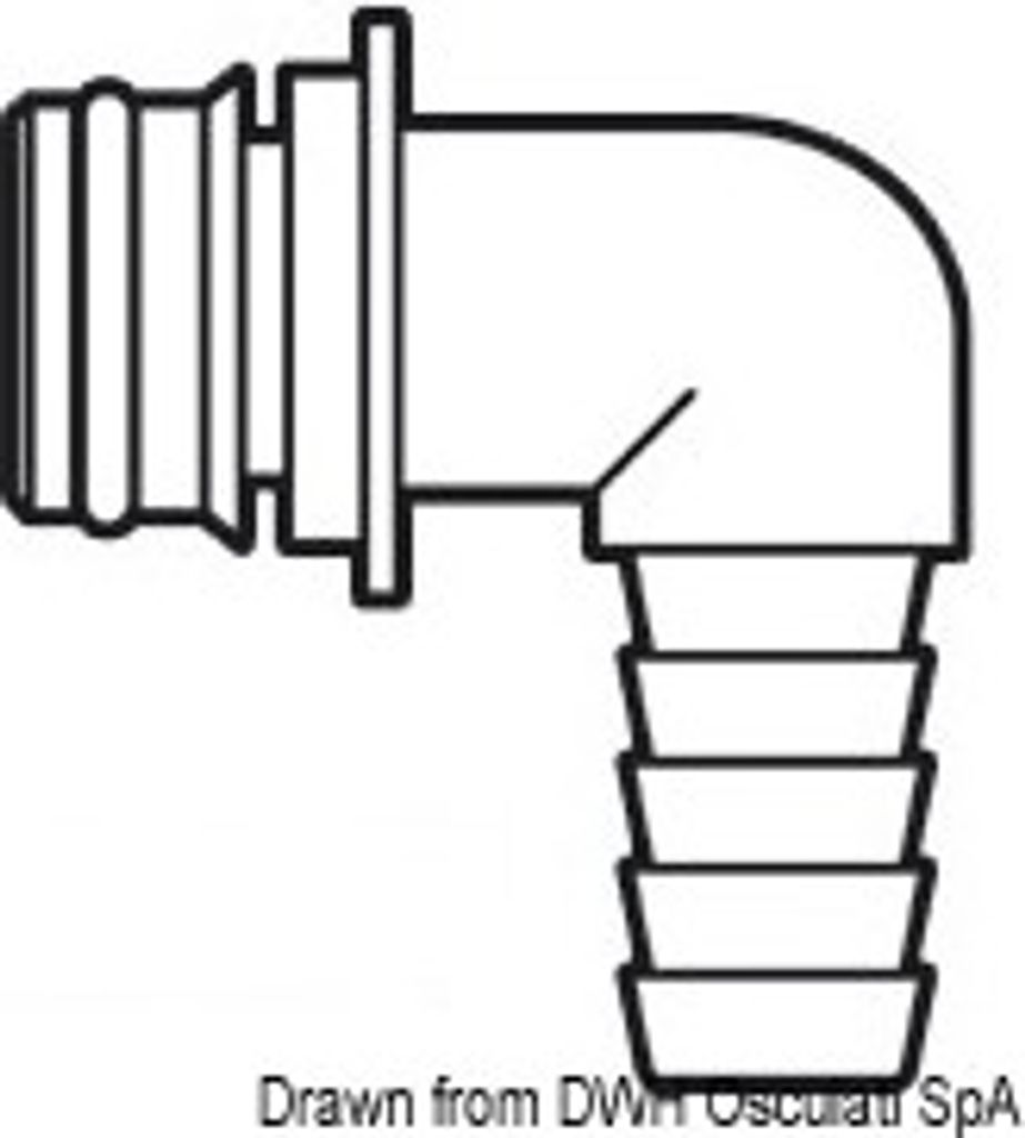 Europump 90°-Schnellschnappanschluss Ø 14 mm , 1 Stück Produktbild 