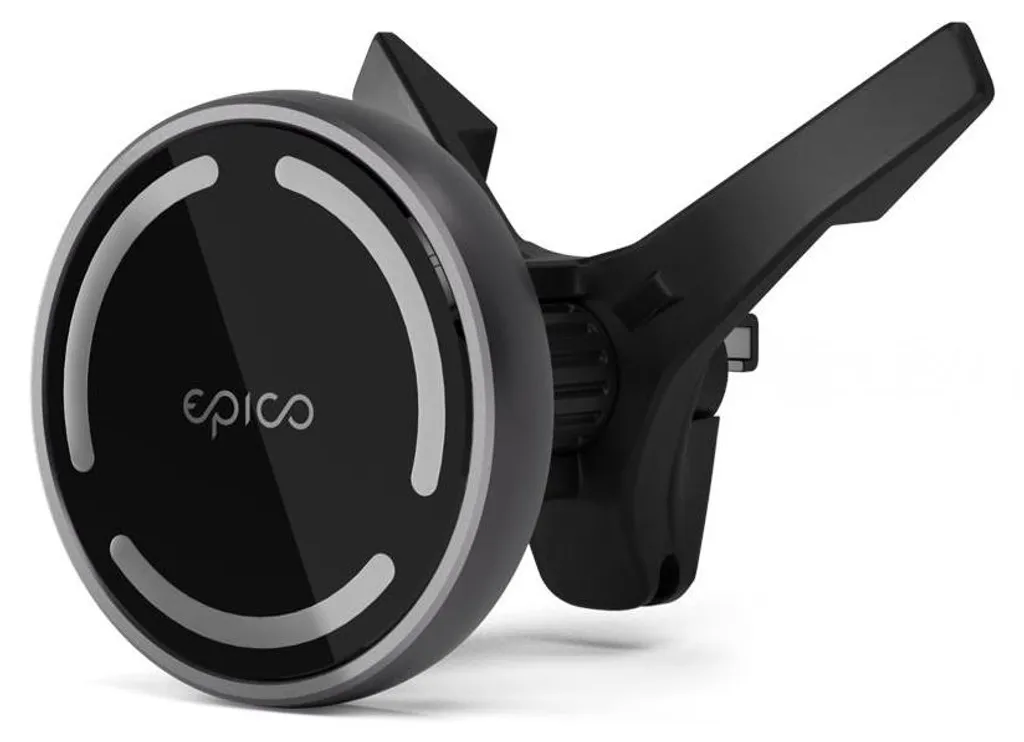 Epico Wireless Car Charger 15W MagSafe Magnetic - Grigio