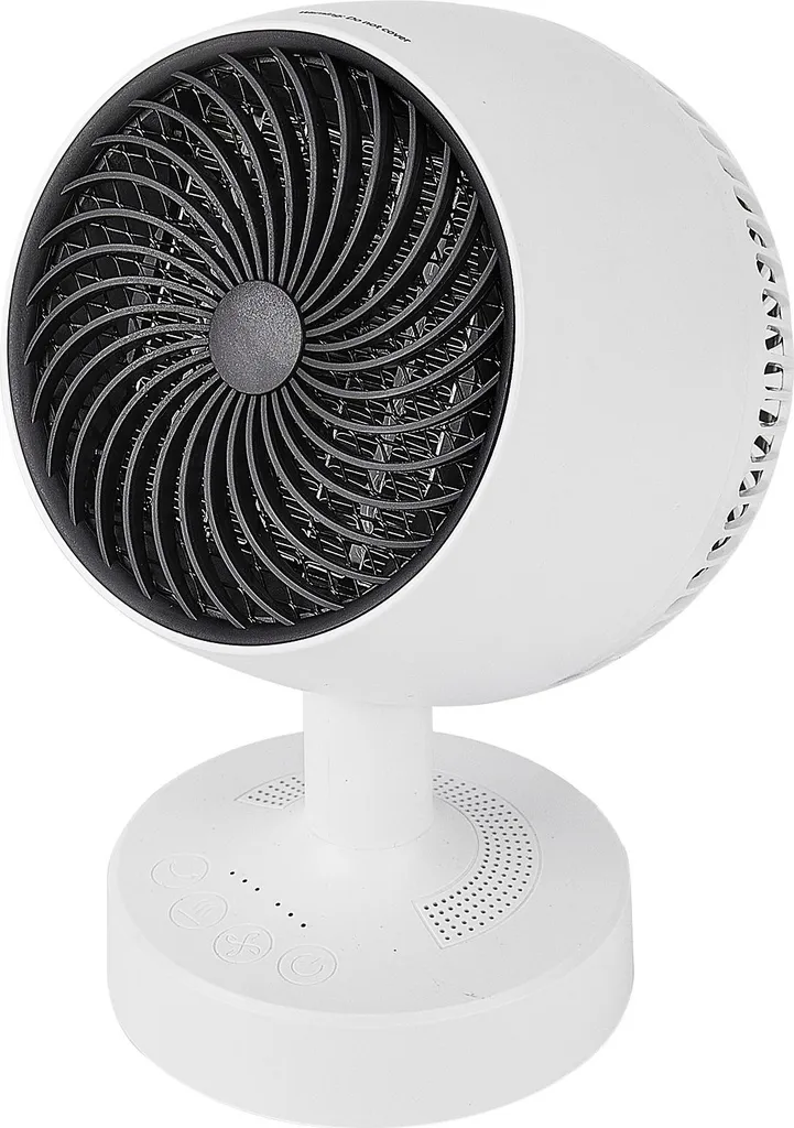 Radiateur Soufflant de Bureau Oscillant 900W Compact pour Hiver - 2 Unités