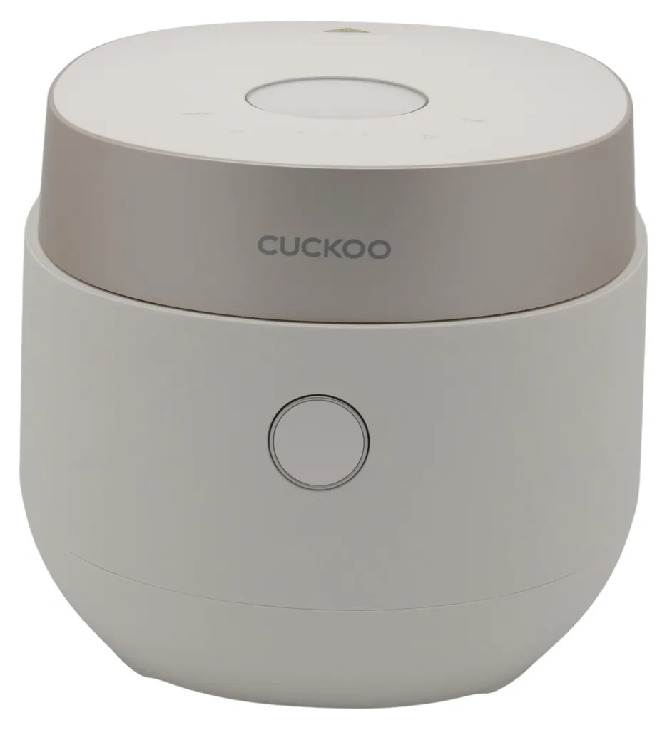 Cuckoo Cuiseur à riz compact avec cuve antiadhésive et maintien au chaud