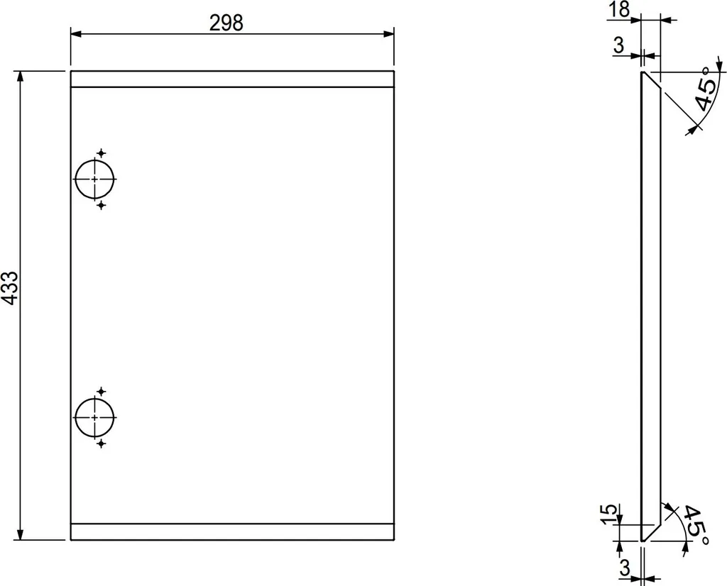Mexen Orio Frontale 30x43,5 Bianco Opaco: Eleganza e Durata nel Tempo - 1