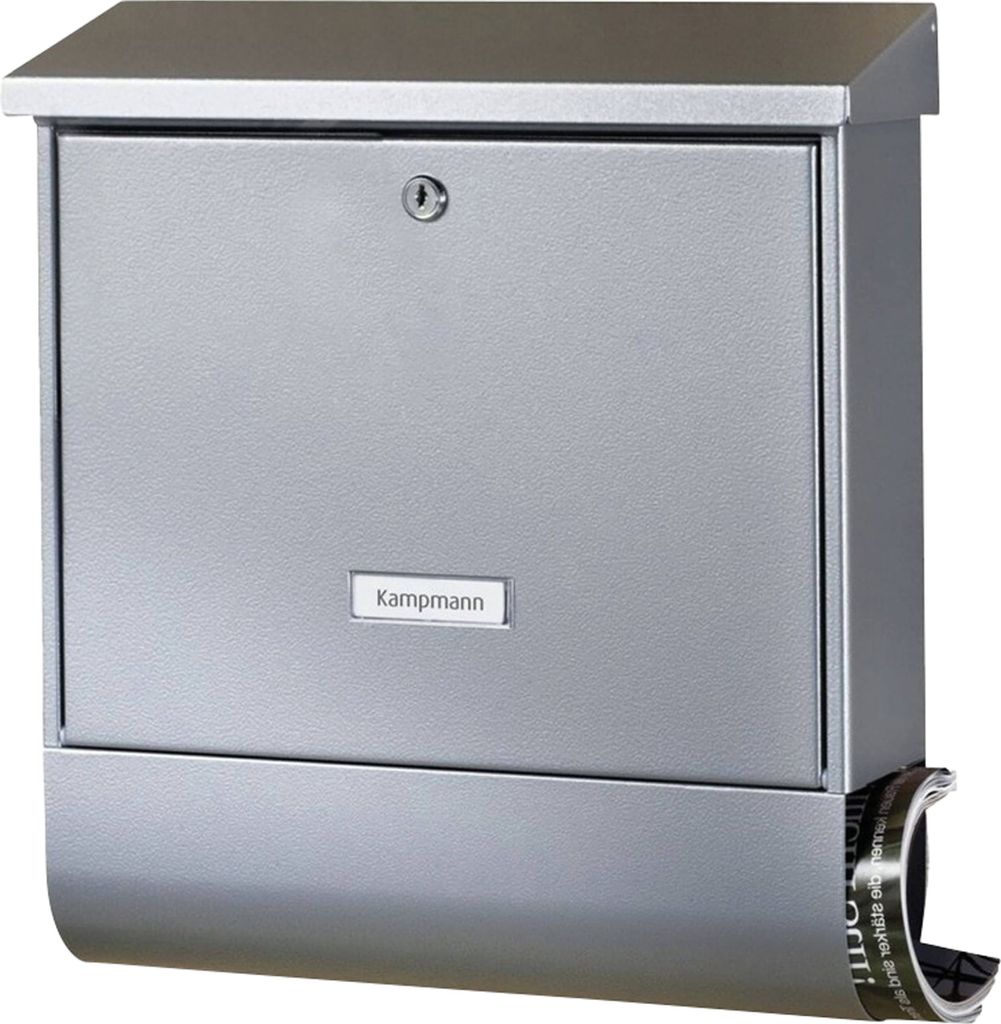 BURG-WÄCHTER Briefkasten Nordland 20867, silber Produktbild 