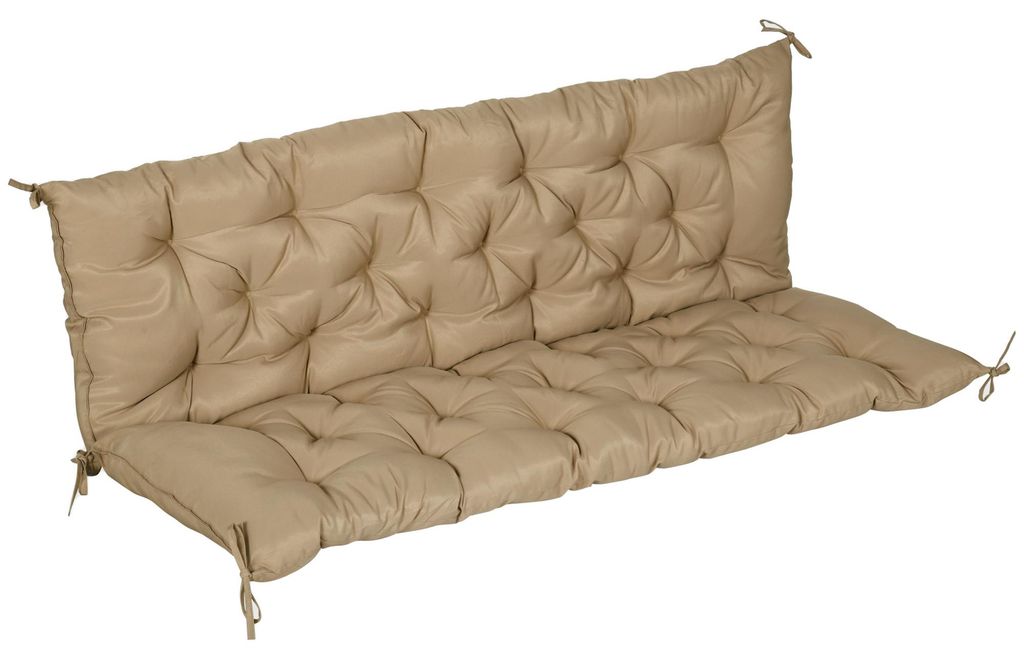 Outsunny Cuscino per panca a 3 posti 150x98x8 cm Cuscino Immagine del prodotto 
