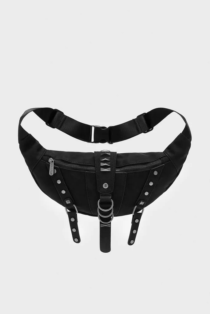 Sacoche de Ceinture Rust & Bones : Vos Mains Libres avec Style Gothique
