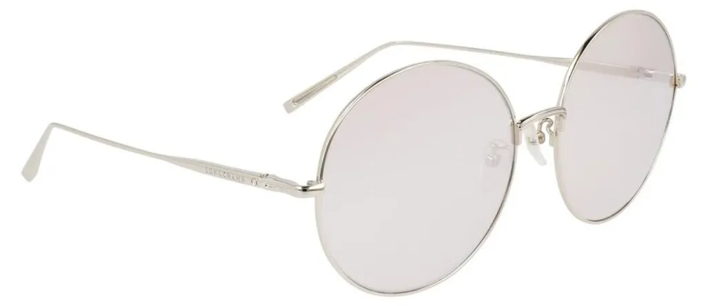 Lunettes de soleil Longchamp LO116SA Gold idéales pour conduire et été