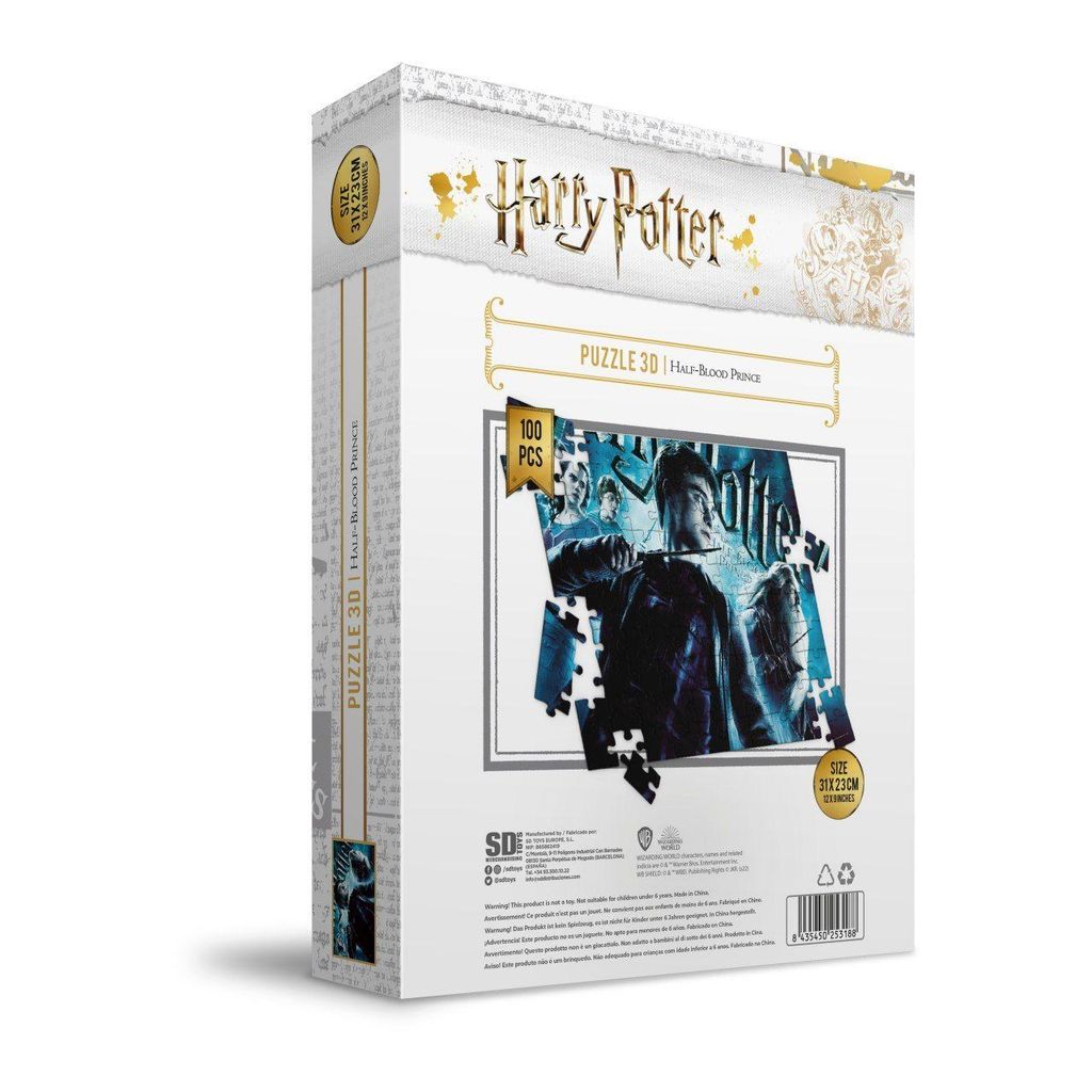 Harry Potter Puzzle mit 3D-Effekt Half-Blood Prince (100 Teile)