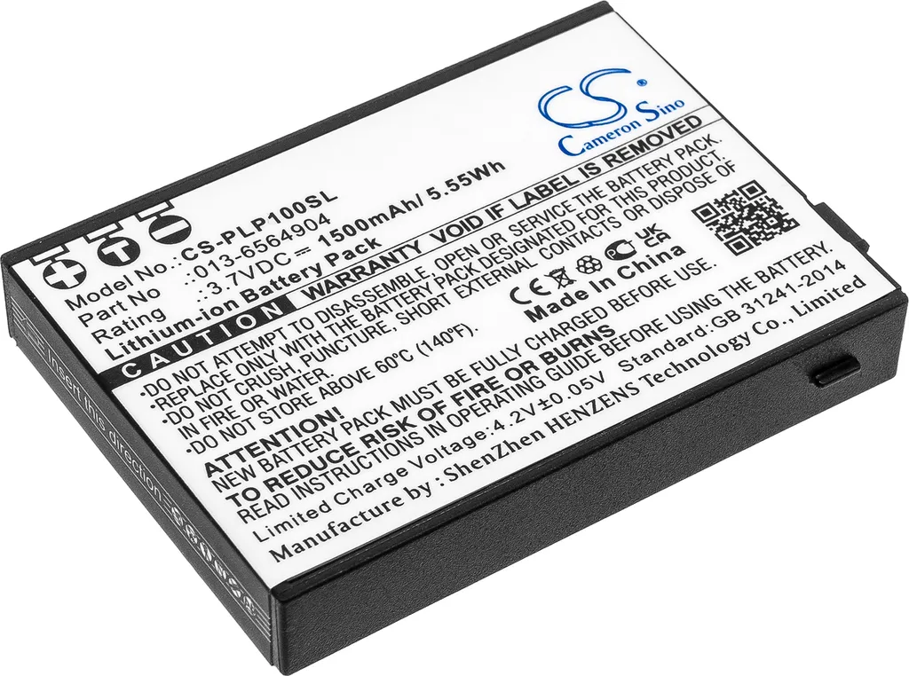 Batteria di Ricambio 013-6564904 per Plextalk PTP1 | Qualità TECHTEK