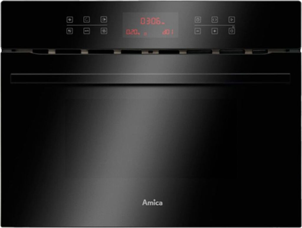 Amica EBC 841 600 S Einbau-Mikrowelle, Schwarz, 900 Watt, Produktbild 