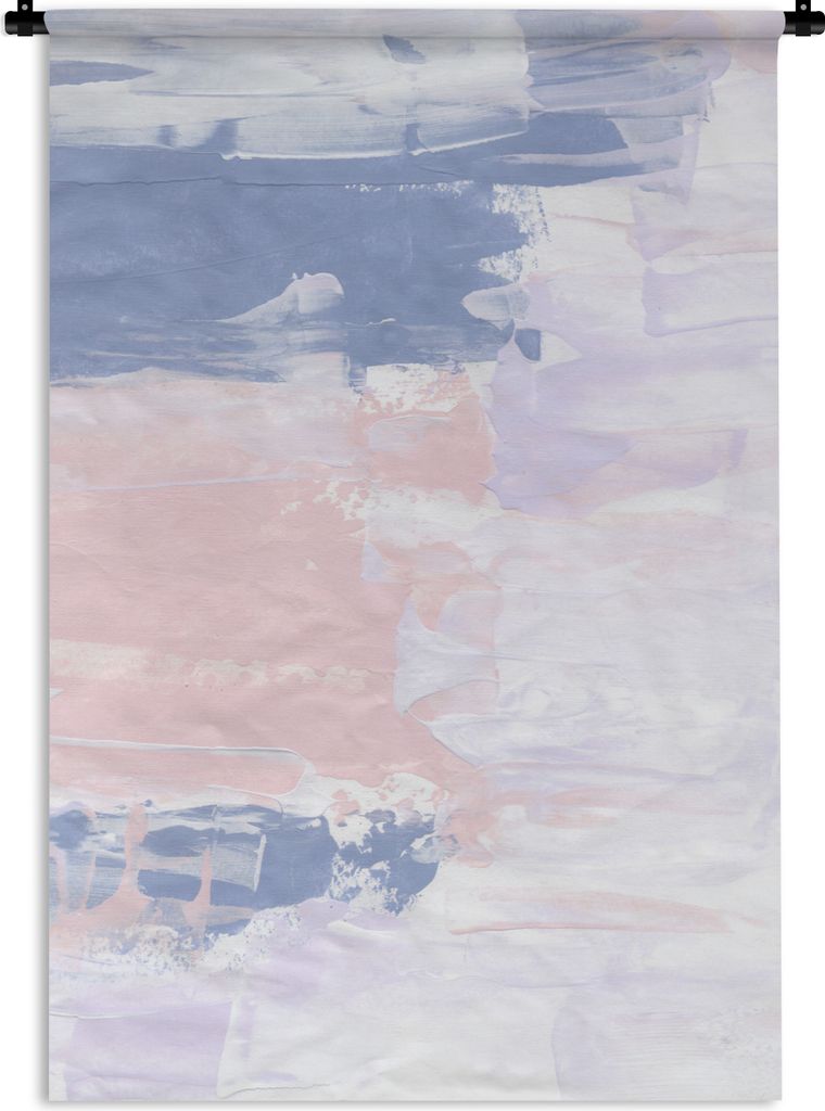 MuchoWow Wandteppich Wandbehang Pastell - Gestaltung - Farbe 60x90 cm Tapisserie Dekoration Wandtuch - Foto-Teppich - Abwaschbar