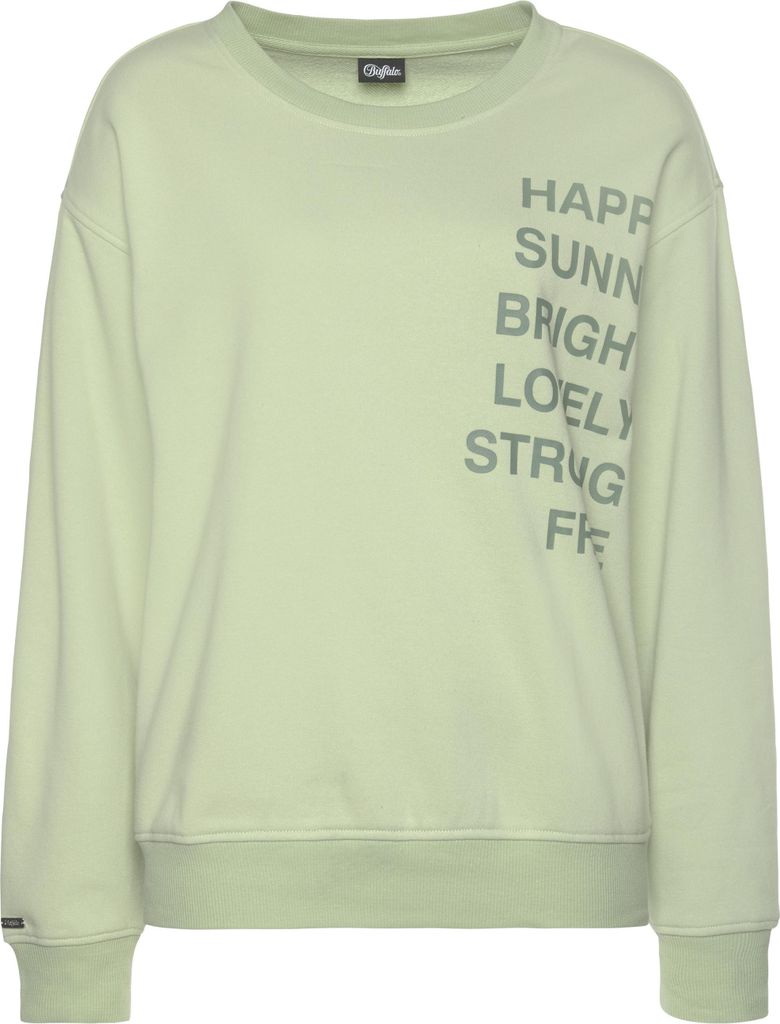 Buffalo Sweatshirt jade Größe 40/42