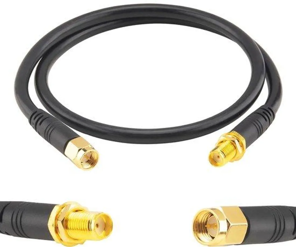 Câble coaxial flexible SMA de 50 cm pour antenne WiFi et radio FPV