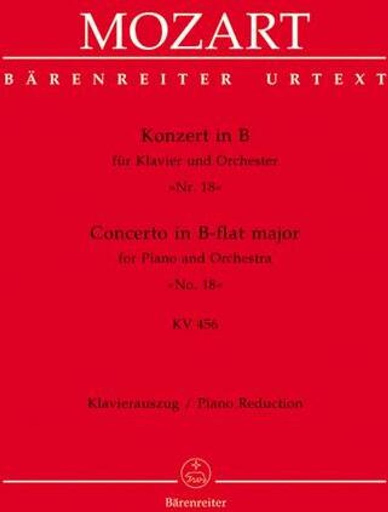 Konzert B-Dur KV456 für Klavier und Orchester