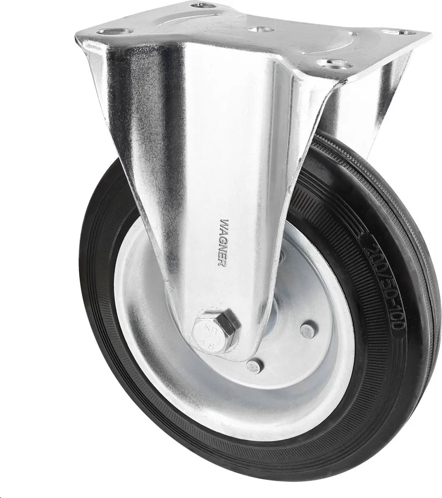 WAGNER 4820001 Roulette fixe RO 8200 série Design Yourself argentée
