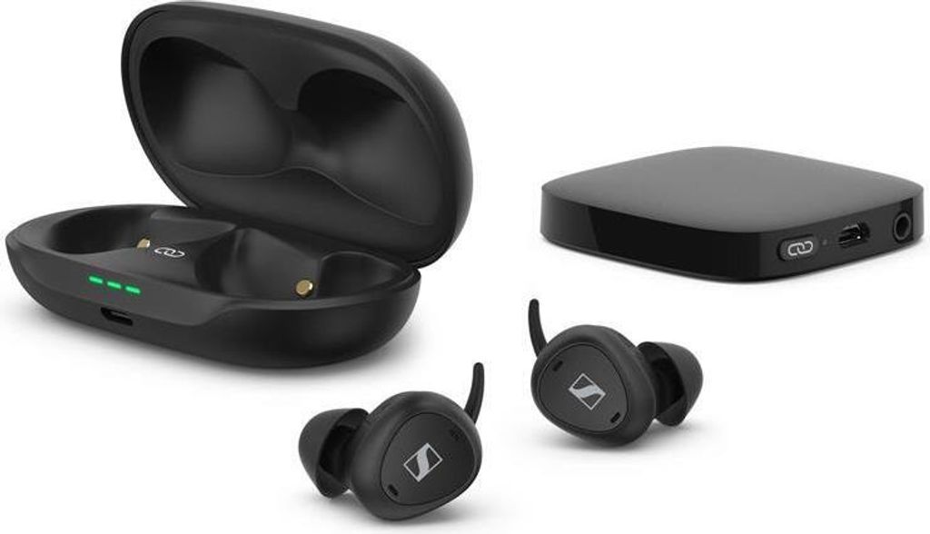 TV Clear Set True Wireless Kopfhörer & TV Connector Produktbild 