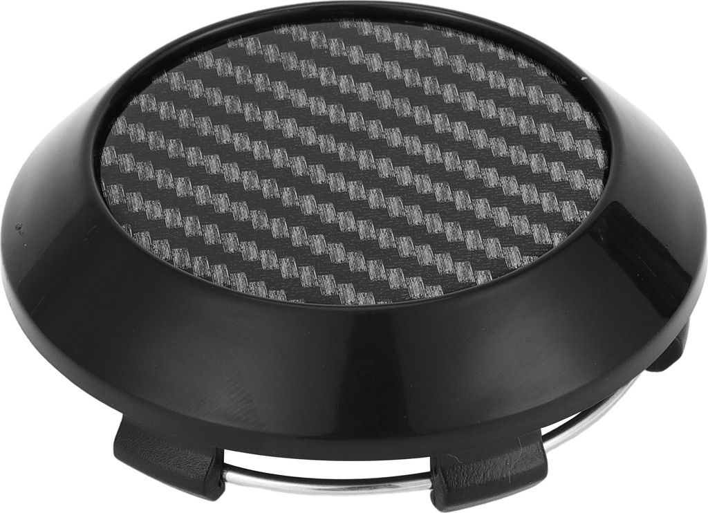 Radnabenabdeckungen Radkappen Felgenzentrumskappen OD: 70mm/2,76" Radkappen Radkappe Kunststoff Schwarz 1 Stück für Ford für BMW mit schwarzem C...