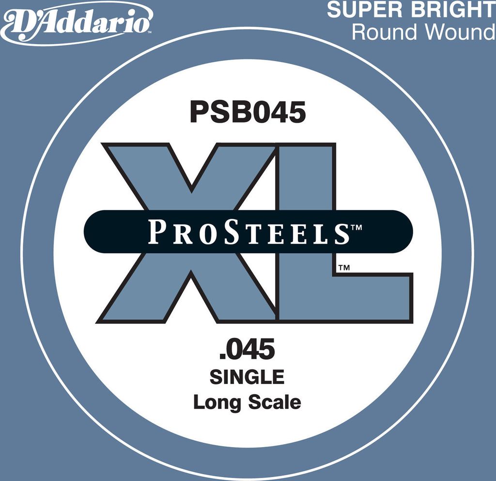 D'Addario PSB045 Einzelsaite für E-Bass