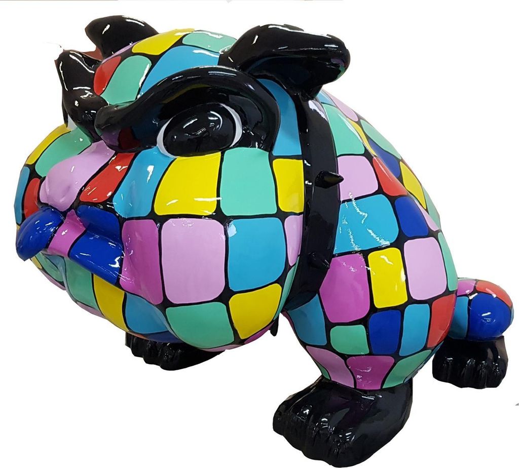 Abstrakte Deko Figur Statue Skulptur 73cm Figuren Statuen Skulpturen Hund A770