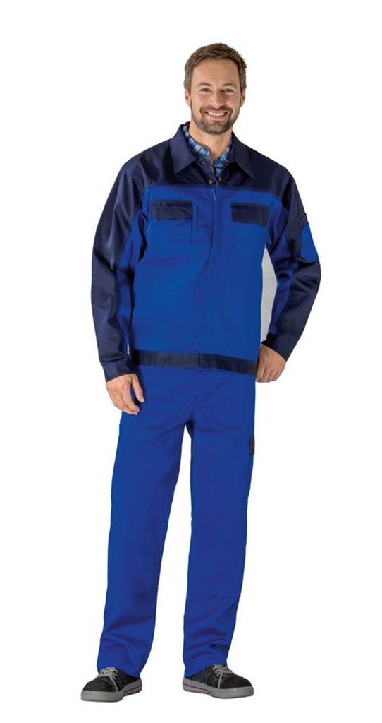Planam Tristep Bundjacke kornblau/marine Gr. 64, 1201064