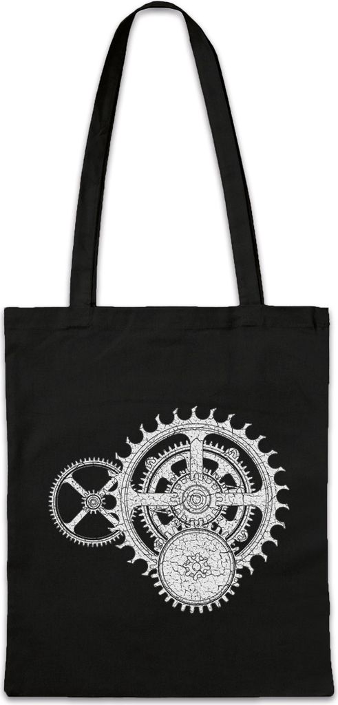 Urban Backwoods Mechanism I, Stofftasche, Farbe: Schwarz