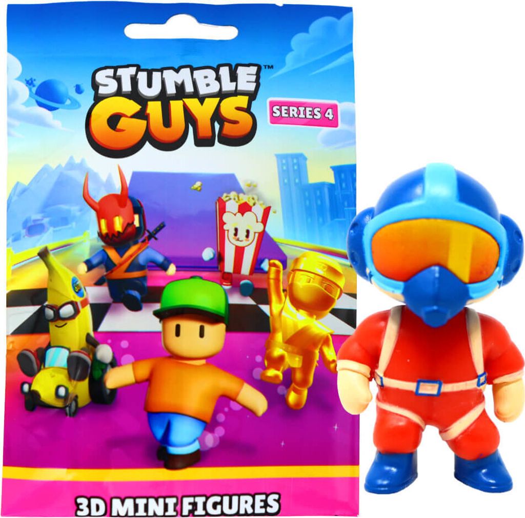 Stumble Guys 3D Sammelfiguren Serie 4 - Chrome - Figur 5. Bogey
