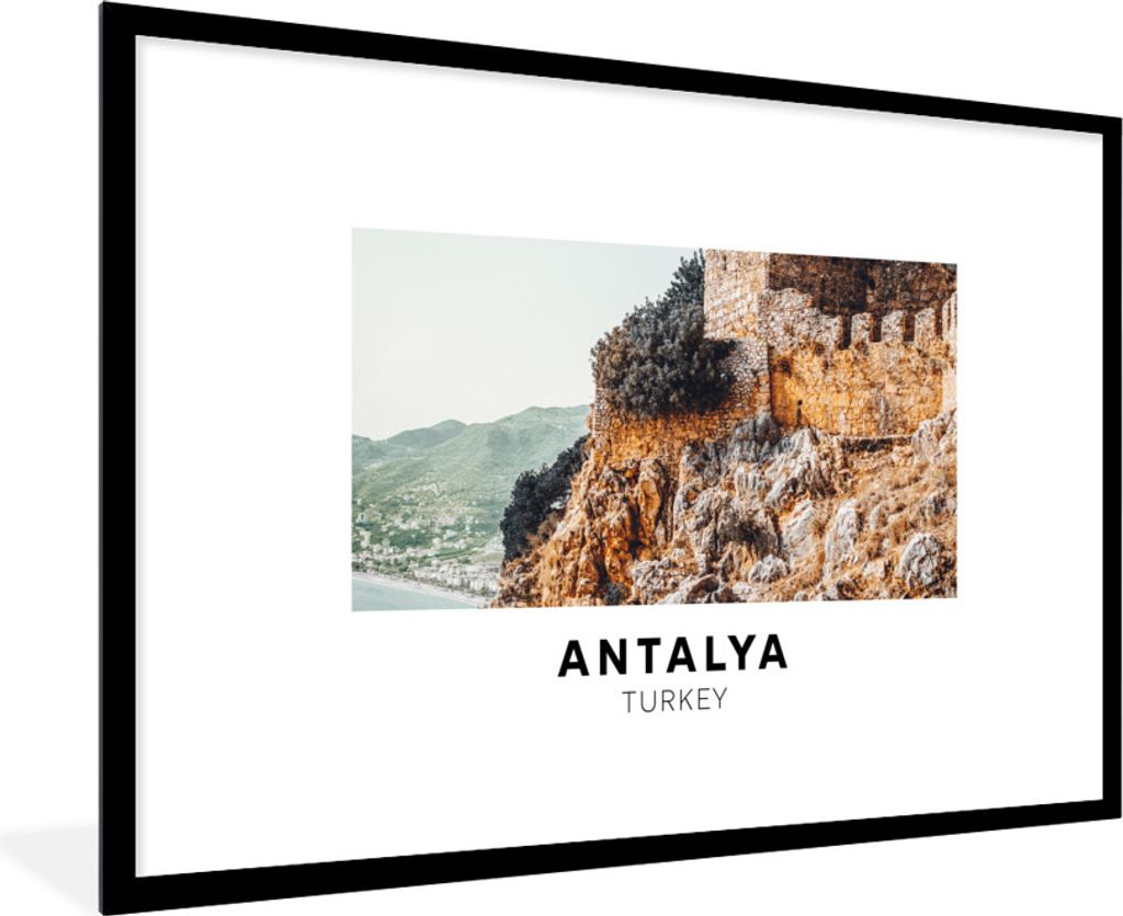 MuchoWow® Gerahmtes Poster Türkei - Natur - Steine 90x60 cm Produktbild 