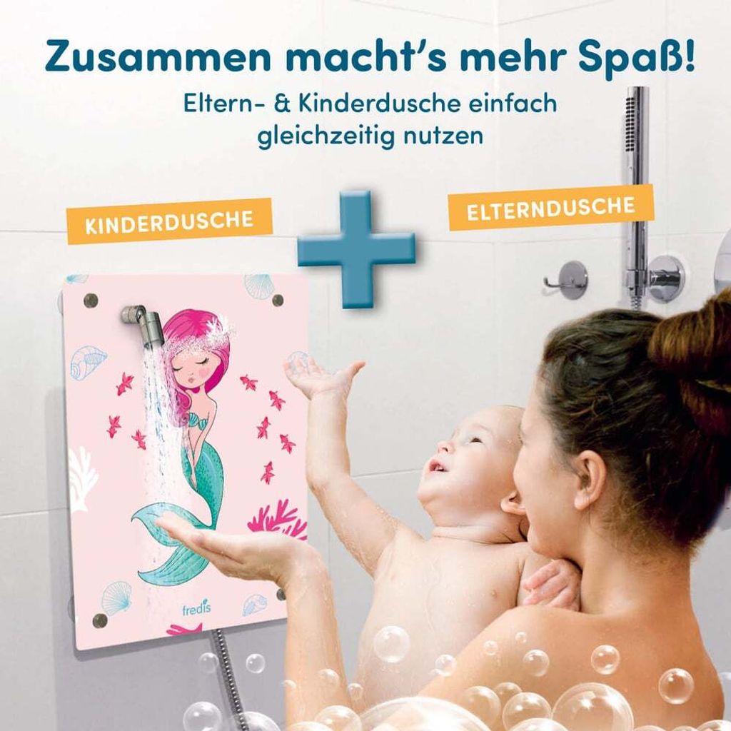 Set Duschsystem Duscharmatur Aufputz + Handbrause Modern