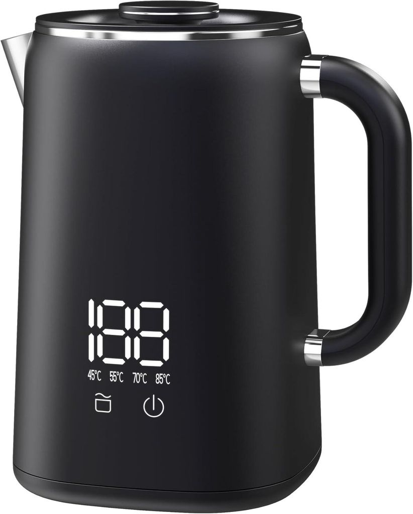 OMISOON Elektrischer Wasserkocher aus Edelstahl 1,7 L Produktbild 