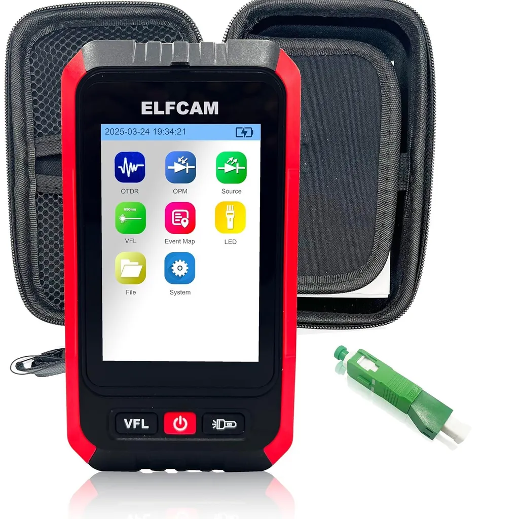 Localisateur de Défaut Fibre OTDR Elfcam 1310/1550nm Distance 60km