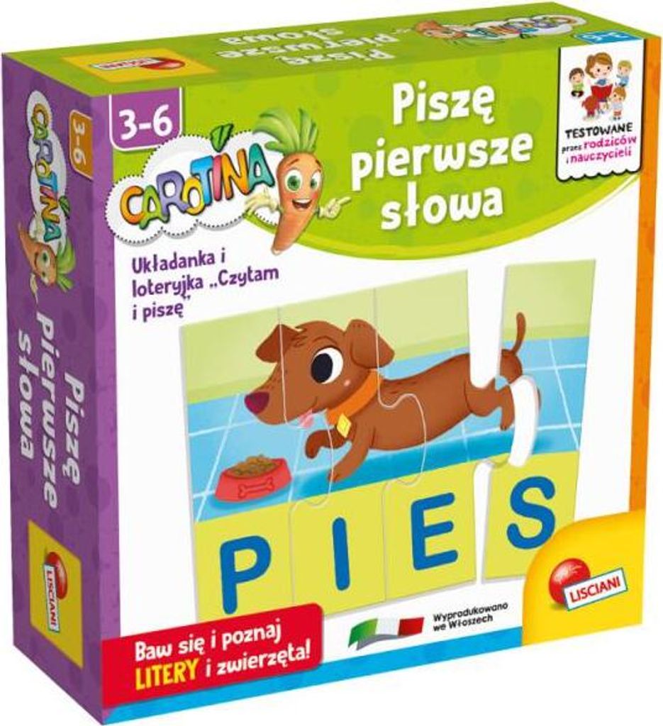 DANTE Lisciani Carotina Ich schreibe meine ersten Worte 89260