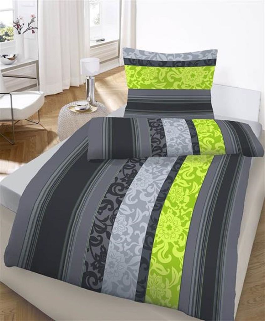 soma Biber Bettwäsche 4 teilig Bettbezug 135 x 200 cm Produktbild 