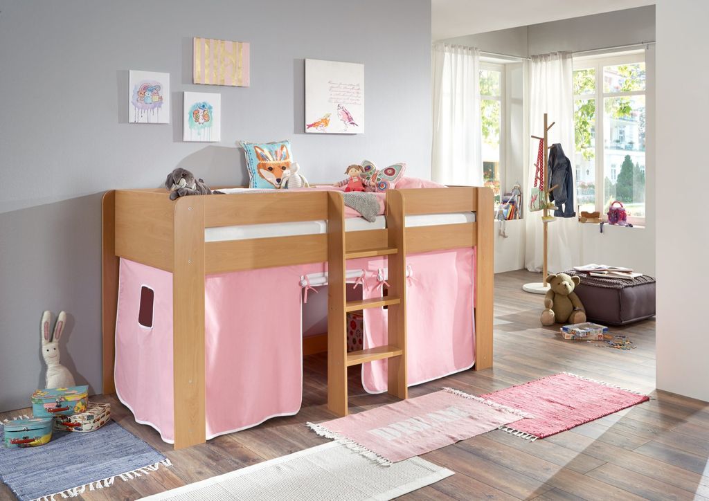 Relita Halbhochbett ANDI Liegefläche 90 x 20 cm Nachbildung Produktbild 