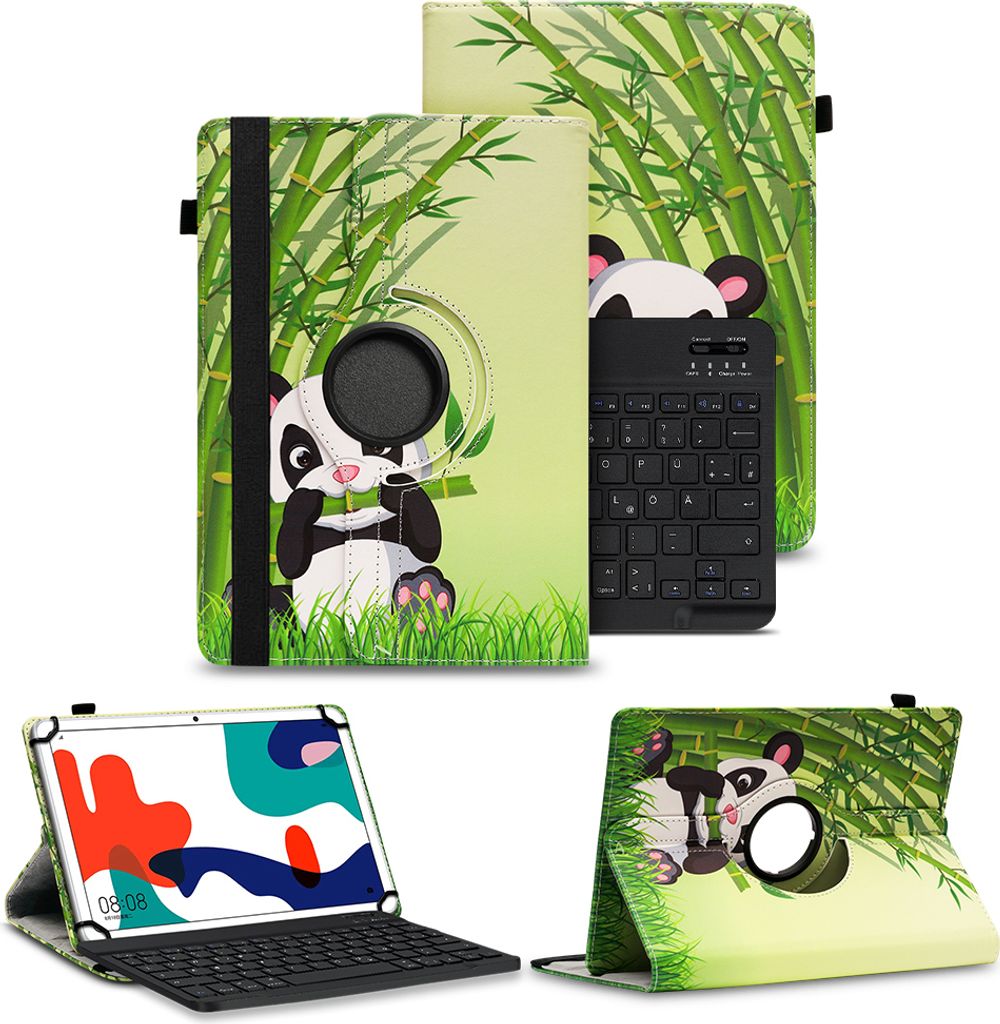 Schutzhülle Huawei MatePad 10.4 Hülle Tablet Tasche QWERTZ Bluetooth TastaturFarben:Motiv 11