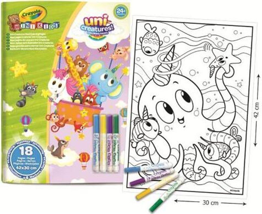 Crayola - Mini Dětské Omalovánky