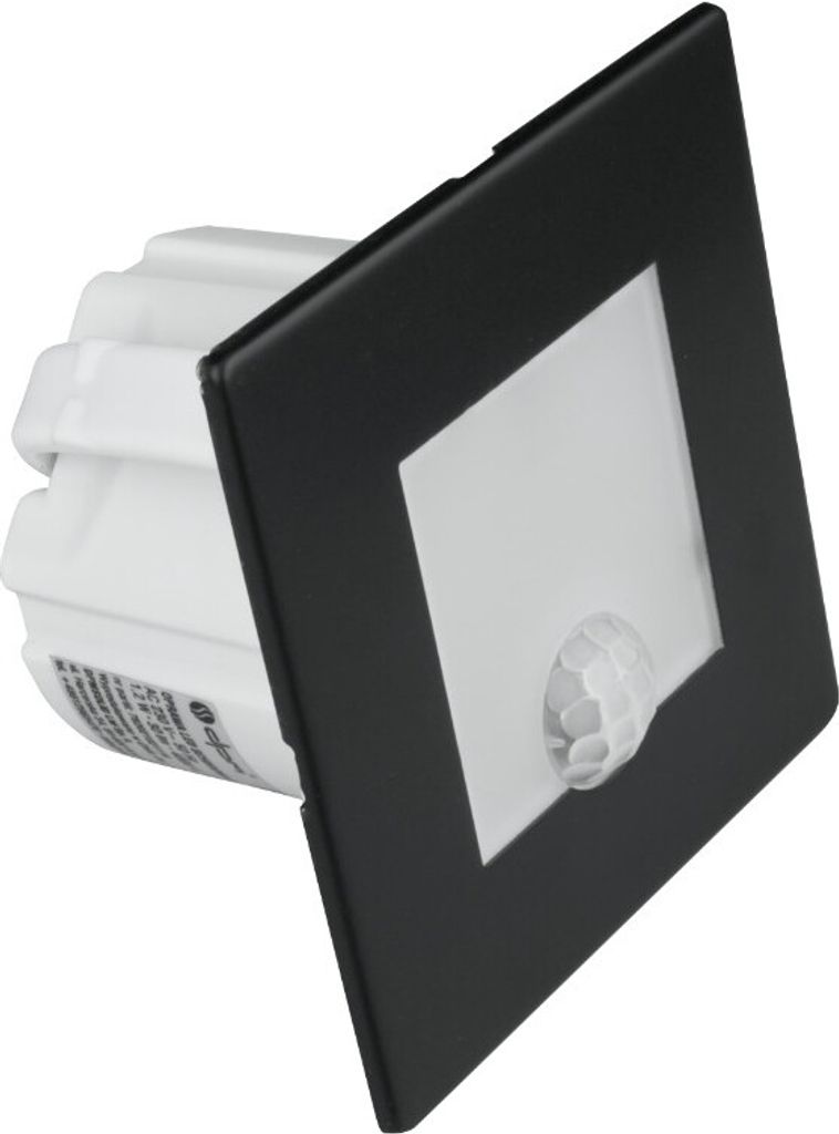 Oprawa lampa schodowa LED z czujnikiem ruchu kwadartowa Zdjęcie produktu 