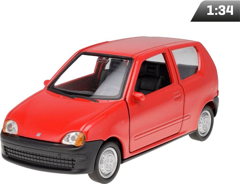 Modello 1:34, FIAT Seicento, rosso Immagine del prodotto 