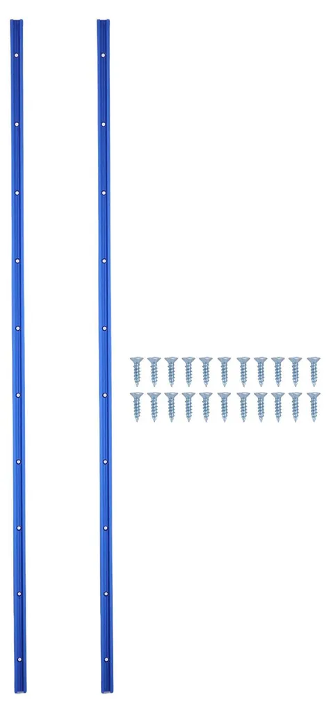 Rail T Aluminium 1000mm Double Rainure pour Fixer vos Gabarits Bois