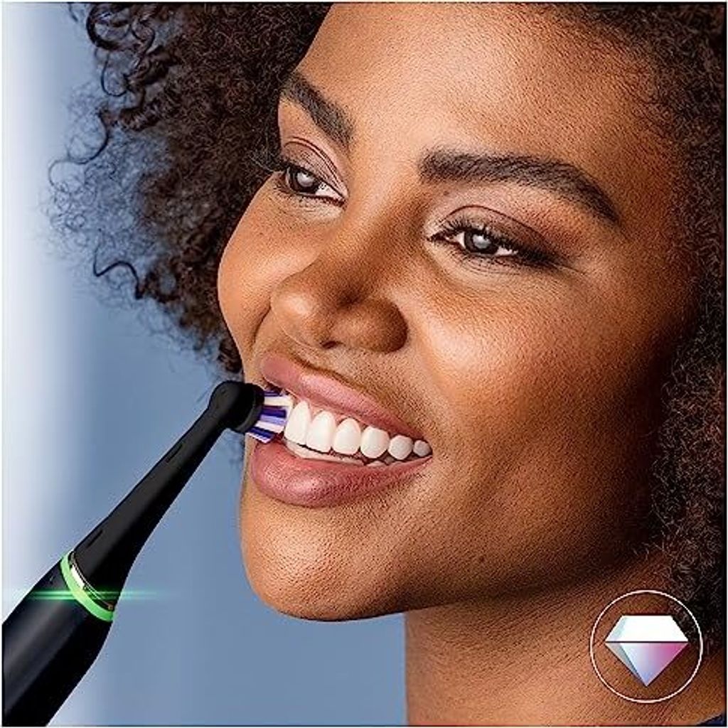 Braun Oral-B iO Radiant White BLACK 6er FFU Aufsteckbürsten Produktbild 4