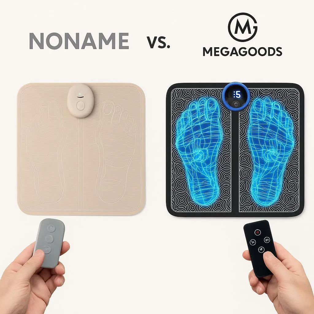 Tapis de massage électrique pieds 8 modes relaxation télécommandée - 5