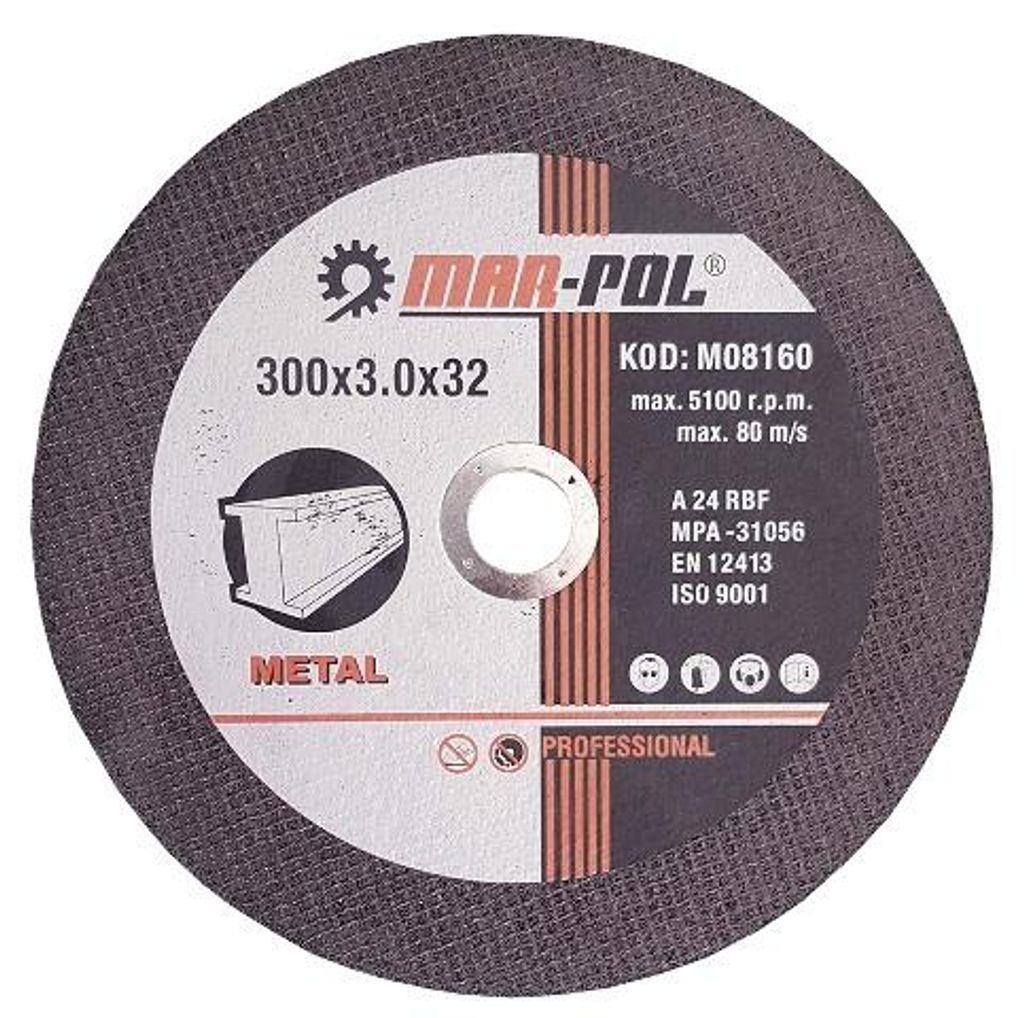 Metall-Trennscheibe 300mm x 3,0mm x 32mm 00441 Produktbild 