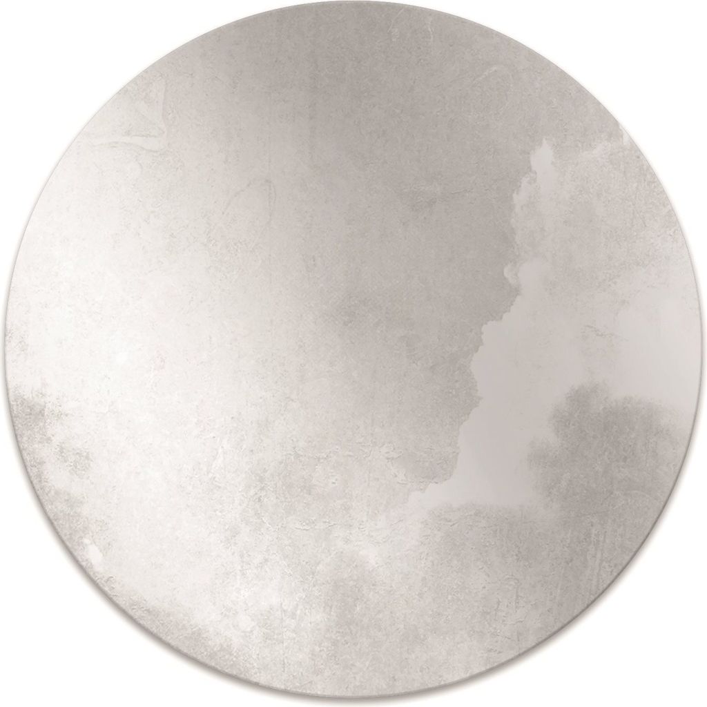 Rundmatte - Stuhlunterlage Bürostuhlunterlage - Rund Ø 100 cm - Bodenmatte - Fußmatte - Bewölkter Himmel